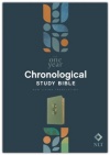  NLT One Year Chronological Study Bible - Leathersoft Sage Green Mosaic